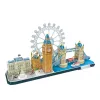 3D dėlionė CubicFun 3D dėlionė City Line Londonas