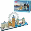 3D dėlionė CubicFun 3D dėlionė City Line Londonas