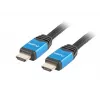 HDMI laidas LANBERG CA-HDMI-20CU-0018-BL 1,8 m, HDMI 2.0, 18 Gbit/s, 2160p, ARC, eternetas