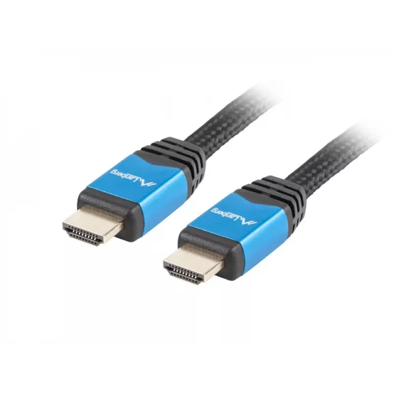 LANBERG HDMI kabelis - M/m v2.0 4k Cu 3m juodas