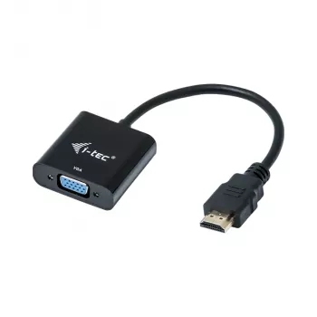i-tec HDMI to VGA kabelis Adapter, 0.15 m, HDMI, VGA, Male, Female, 1920 x 1080 pixels