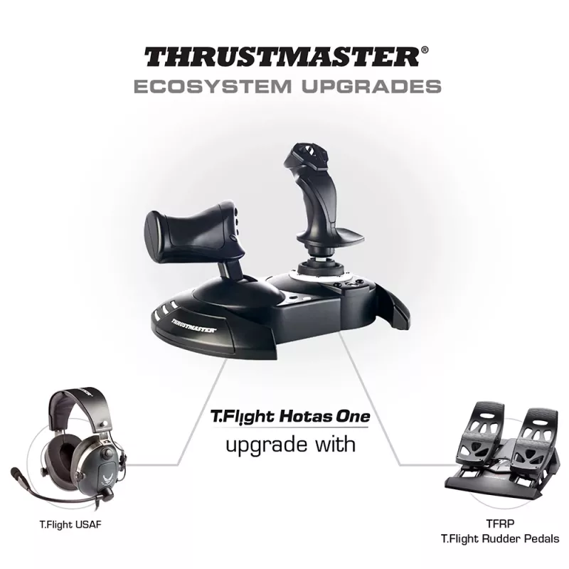 Thrustmaster T.Flight Hotas One skrydžių valdiklis, juodas