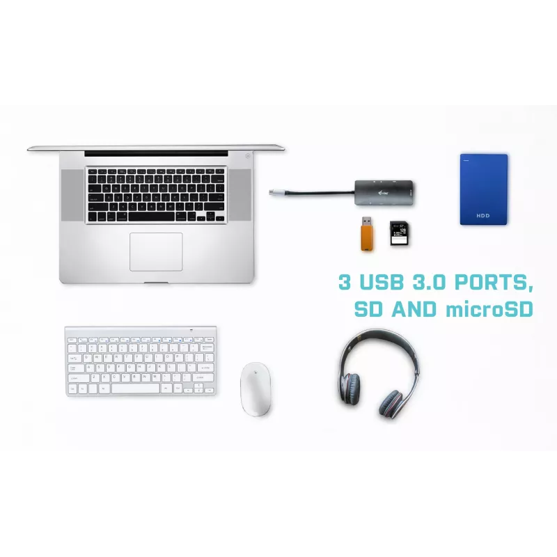Doking stotis i-tec Metal USB-C Nano Dock 4K HDMI + Power Delivery 100 W