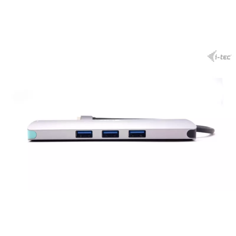 Dokavimo stotelė i-tec Metal USB-C Nano Docking Station 4K HDMI LAN Power Delivery 100 W
