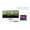 Dokavimo stotelė i-tec Metal USB-C Nano Docking Station 4K HDMI LAN Power Delivery 100 W