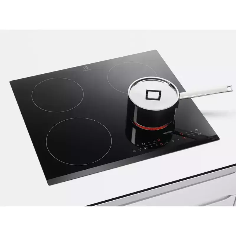 Electrolux LIR60430 Black Įmontuojama 60 cm zoninė indukcinė kaitlentė 4 zonos