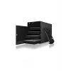ICY BOX IB-3740-C31 HDD/SSD korpusas Juodas 2.5/3.5 colio
