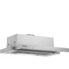 Bosch Serie 4 DFT63AC50 gartraukis Pusiau įmontuojamas (ištraukiamas) Sidabrinis 360 m³/h