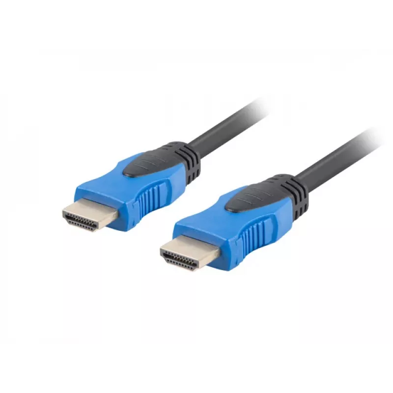 HDMI laidas LANBERG CA-HDMI-20CU-0150-BK — 15 m, HDMI 2.0, Type A, 18 Gbit/s, 4K@60Hz, ARC, Ethernet