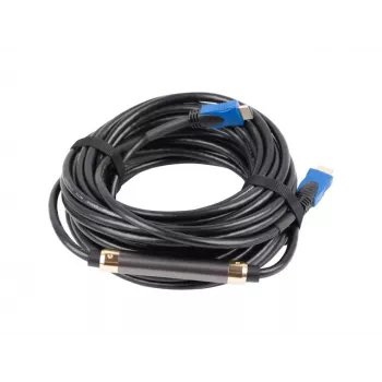 HDMI laidas LANBERG CA-HDMI-20CU-0150-BK — 15 m, HDMI 2.0, Type A, 18 Gbit/s, 4K@60Hz, ARC, Ethernet