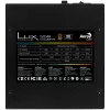 Aerocool LUXRGB550M RGB modulinis kompiuterio maitinimo šaltinis 550W 80Plus Bronze 230V juodos spalvos