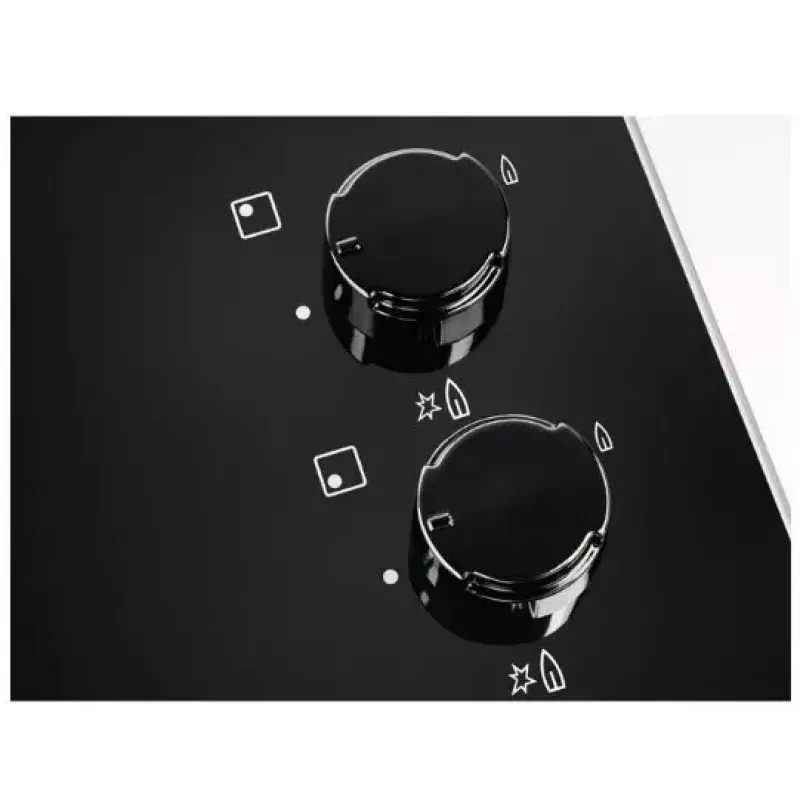 Electrolux EGG6407K Juoda įmontuojama 59 cm dujinė 4 zonų