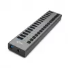 i-tec USB 3.0 įkrovimo šakotuvas 16 prievadų + maitinimo adapteris 90 W