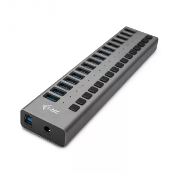 i-tec USB 3.0 įkrovimo šakotuvas 16 prievadų + maitinimo adapteris 90 W