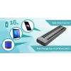 i-tec USB 3.0 įkrovimo šakotuvas 16 prievadų + maitinimo adapteris 90 W
