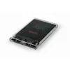 GEMBIRD USB 3.0 2,5 col. SATA HDD dėklas 9,5 mm diskui, permatomas plastikas