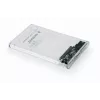GEMBIRD USB 3.0 2,5 col. SATA HDD dėklas 9,5 mm diskui, permatomas plastikas