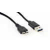 GEMBIRD USB 3.0 2,5 col. SATA HDD dėklas 9,5 mm diskui, permatomas plastikas