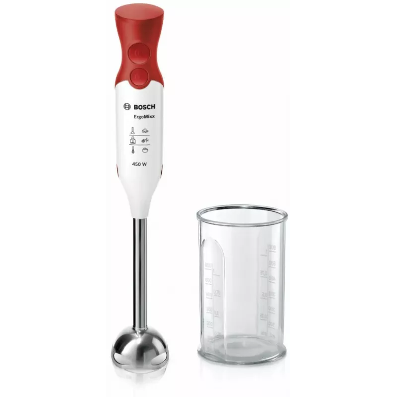 Bosch MSM64110 blenderis Panardintuvas 450 W Raudona, Balta