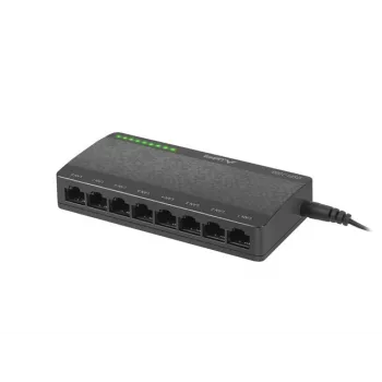 LANBERG Switch Dsp1-1008 8x 1gb/s Nevaldomas Gigabit Ethernet stalinis 5V