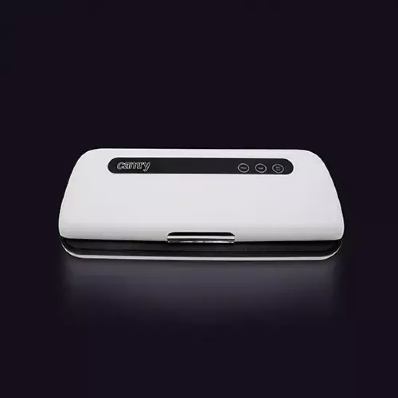 Vakuuminis sandariklis Adler CR 4470 (baltas) — 110 W, jutiklinis valdymas, laido laikymas, komplekte 5 vakuuminiai maišeliai