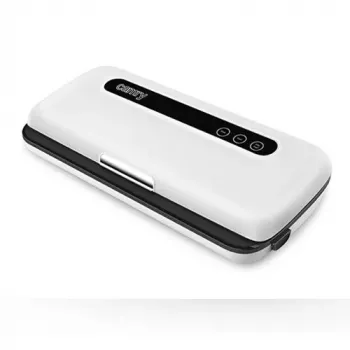 Vakuuminis sandariklis Adler CR 4470 (baltas) — 110 W, jutiklinis valdymas, laido laikymas, komplekte 5 vakuuminiai maišeliai
