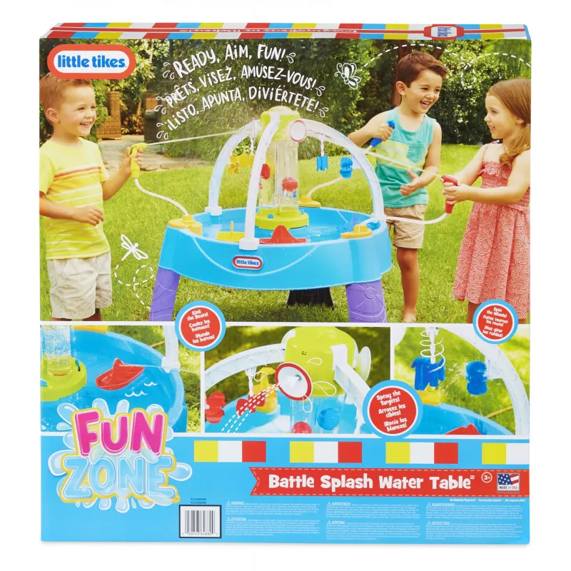 Little Tikes Fun Zone Battle Splash Water Table