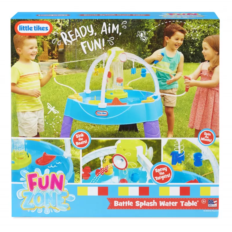Little Tikes Fun Zone Battle Splash Water Table
