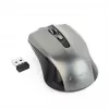 GEMBIRD belaidė optinė pelė MUSW-4B-04-BG - 4 mygtukų juoda / kosminė pilka