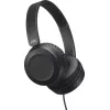 JVC galingo garso laidiniai antausiniai juodi, laidiniai, 10 - 26000 Hz, skambučiai/muzika, 140 g, ausinės, juodi