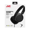 JVC galingo garso laidiniai antausiniai juodi, laidiniai, 10 - 26000 Hz, skambučiai/muzika, 140 g, ausinės, juodi