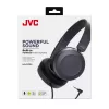 Ausinės JVC Powerful Sound laidinės ant ausų mėlynos