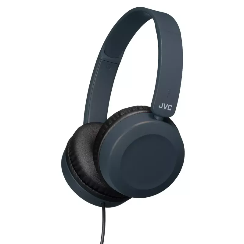 Ausinės JVC Powerful Sound laidinės ant ausų mėlynos