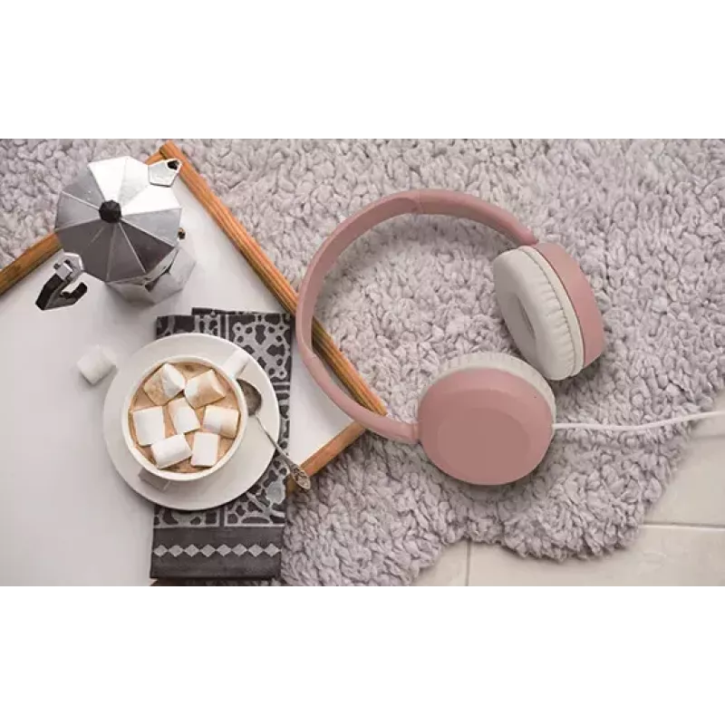 Ausinės JVC Powerful Sound laidinės ant ausų mėlynos
