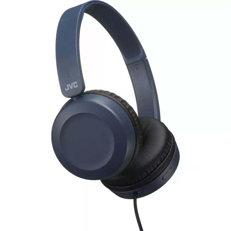 Ausinės JVC Powerful Sound laidinės ant ausų mėlynos