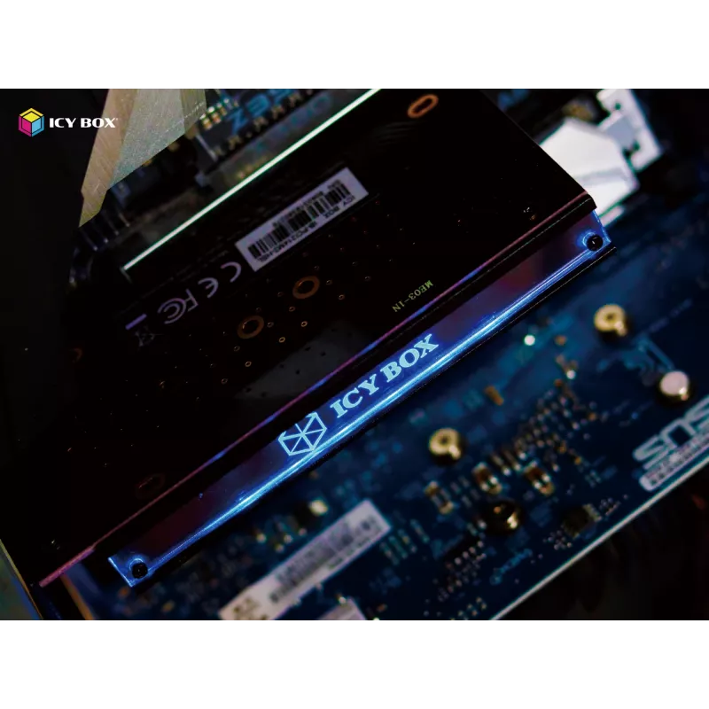 ICY BOX IB-PCI214M2-HSL sąsajos kortelės / adapteris Vidinis M.2