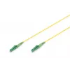 DIGITUS FO komutacinis kabelis – vienmodis simplex LC/APC į LC/APC G657.A02 1 m