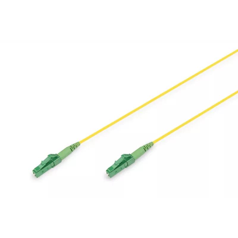DIGITUS FO komutacinis kabelis – vienmodis simplex LC/APC į LC/APC G657.A02 1 m