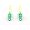 DIGITUS FO komutacinis kabelis – vienmodis simplex LC/APC į LC/APC G657.A02 1 m