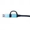 USB-C laidas su USB-C prie USB-C ir integruotu USB 3.0 adapteriu i-tec C31USBCACBL