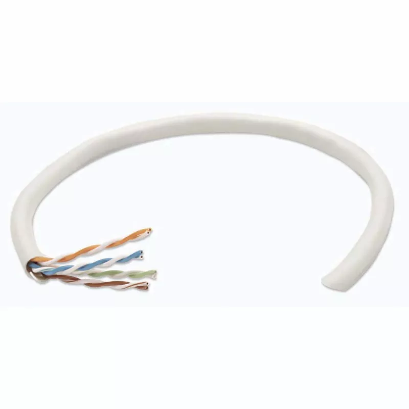 Intellinet tinklo birūs Cat6 kabelis, 23 AWG, vientisas laidas, 305 m, pilkas, CCA, U/UTP, dėžė