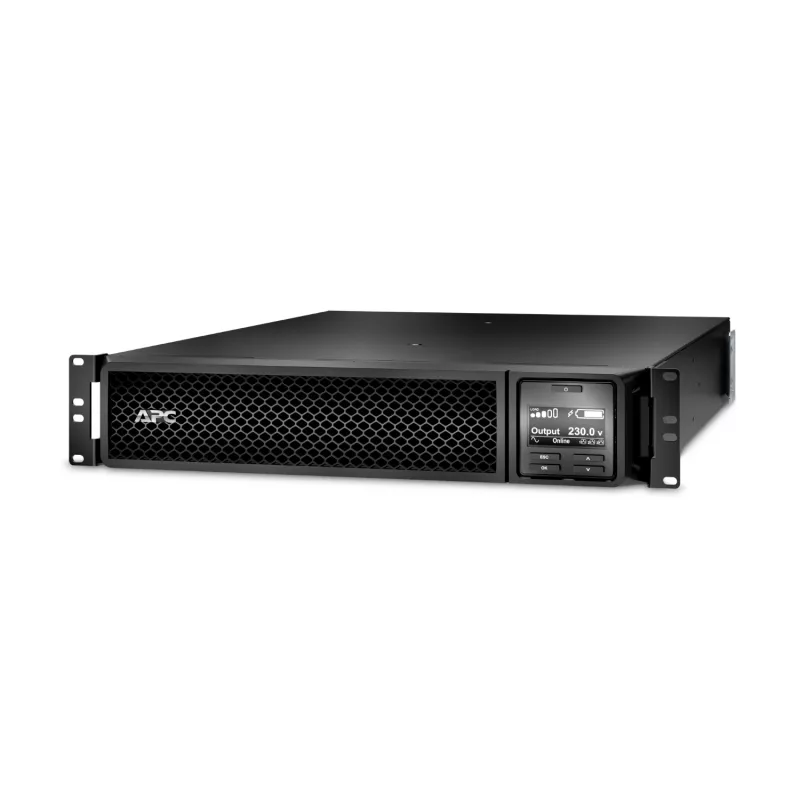APC Smart-UPS On-Line, 1000VA/1000W, Rackmount 2U, 230V, 6x C13 IEC lizdai, SmartSlot, prailgintas veikimo laikas, su bėgių komplektu