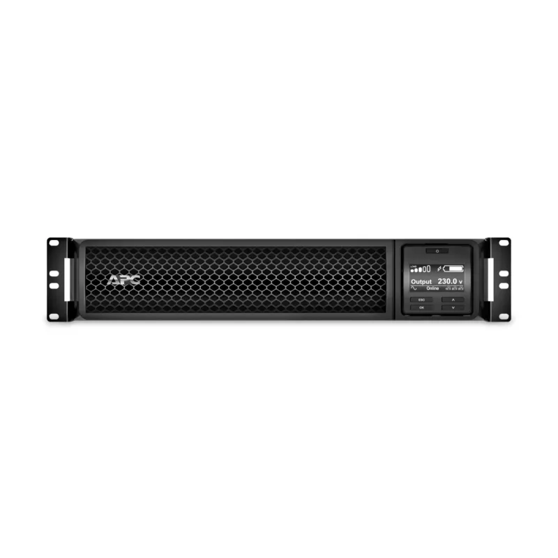 APC Smart-UPS On-Line, 1500VA/1500W, Rackmount 2U, 230V, 6x C13 IEC lizdai, SmartSlot, prailgintas veikimo laikas, su bėgių komplektu