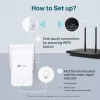 Tinklo kartotuvas TP-Link AC1200 Mesh Wi-Fi diapazono plėtiklis