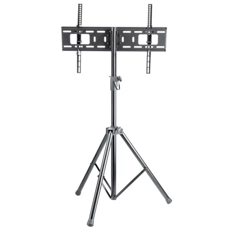 Manhattan Tripod Floor Mount for TV & Monitors, Stand Assembly, For screens: 37 inch to 65 inch, VESA compatibility: all between 200x200 to 600x400mm - check the dimensions of the four mounting holes on back of screen to ensure it fits, Max 35kg, Juoda, LFD, Bracket