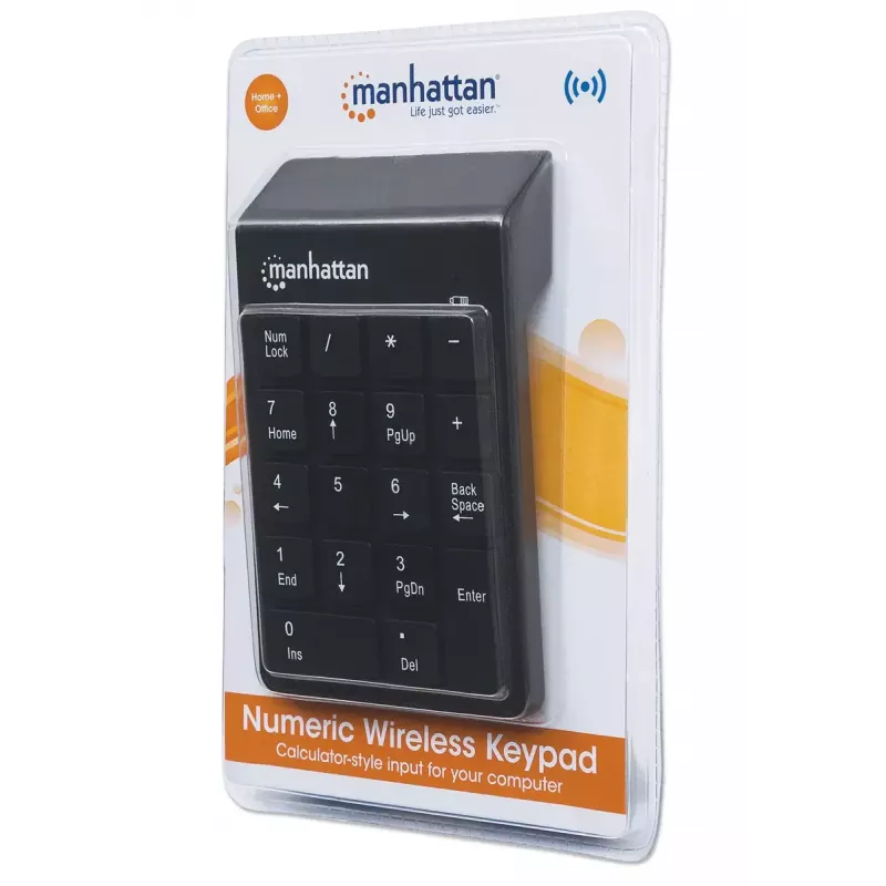 Skaitmeninė klaviatūra Manhattan Wireless 178846
