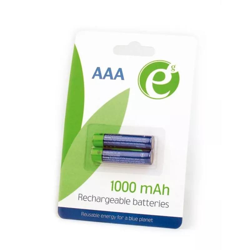 GEMBIRD AAA baterijos Ni-MH įkraunamos 1000mAh 2 vnt.