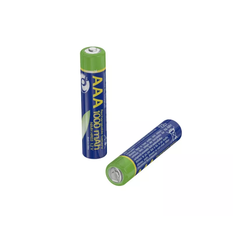 GEMBIRD AAA baterijos Ni-MH įkraunamos 1000mAh 2 vnt.