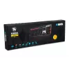 Laidinė mechaninė žaidimų klaviatūra IBOX AURORA K-4 — QWERTY, 108 klavišai, reguliuojamas LED foninis apšvietimas, atspari vandeniui, USB, 1,6 m laidas