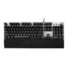 Laidinė mechaninė žaidimų klaviatūra IBOX AURORA K-4 — QWERTY, 108 klavišai, reguliuojamas LED foninis apšvietimas, atspari vandeniui, USB, 1,6 m laidas